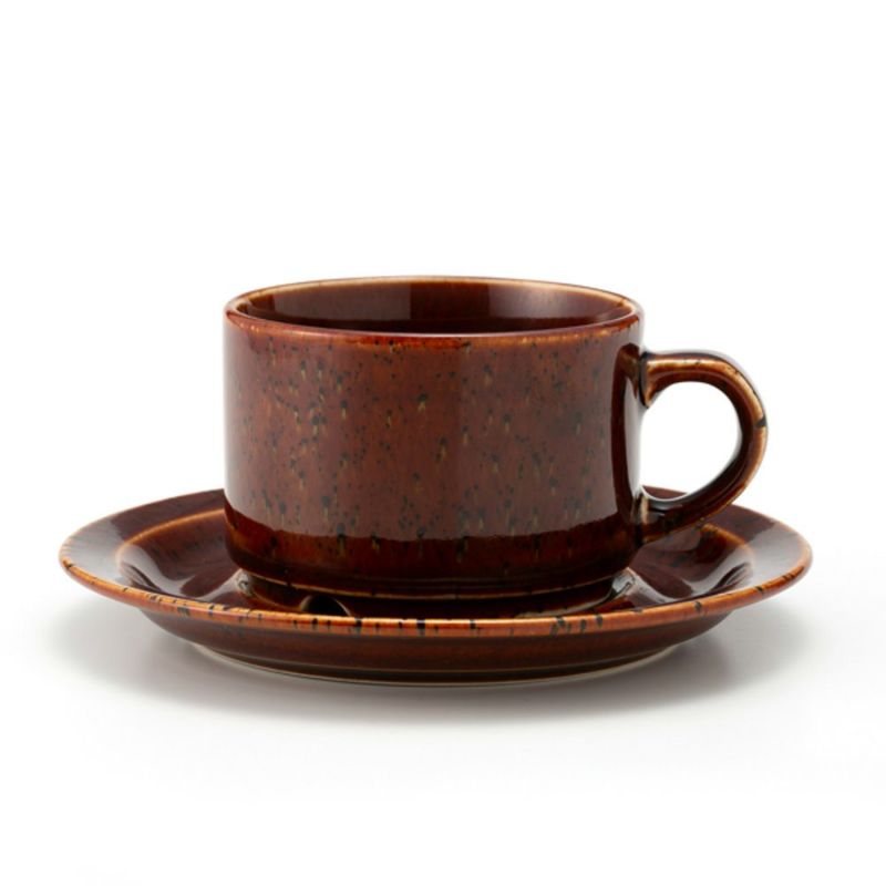 【1点限り】北欧ヴィンテージ アラビア（ARABIA） クローヴィ／Krouvi ティー カップ＆ソーサー 05