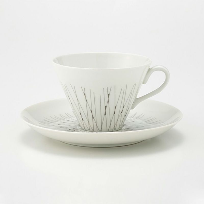 【1点限り】北欧ヴィンテージ アラビア（ARABIA） ステラ／Stella コーヒーカップ＆ソーサー 01