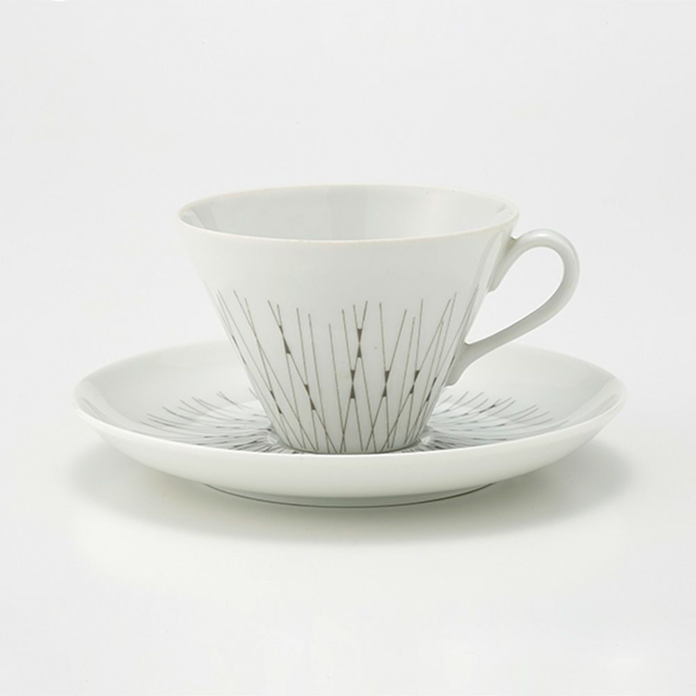 【1点限り】北欧ヴィンテージ アラビア（ARABIA） ステラ／Stella コーヒーカップ＆ソーサー 02