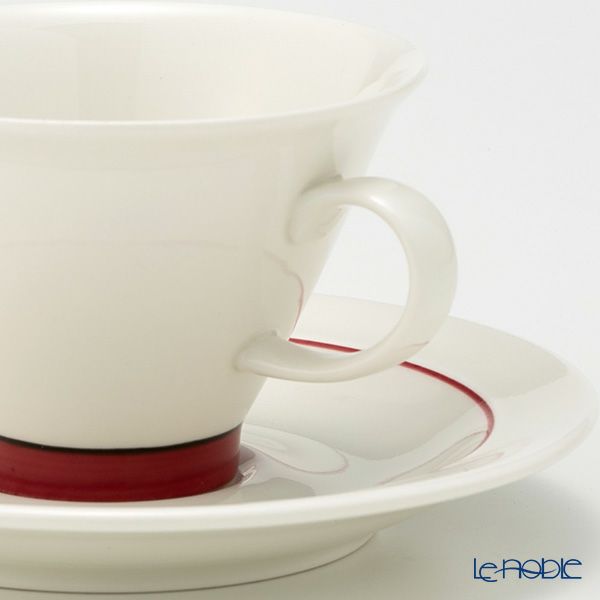 【1点限り】北欧ヴィンテージ アラビア（ARABIA） ハーレクイン／Harlekin モカカップ＆ソーサー