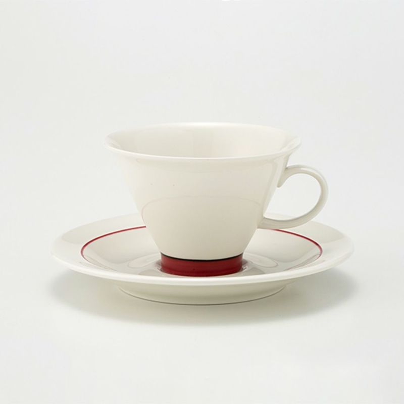 【1点限り】北欧ヴィンテージ アラビア（ARABIA） ハーレクイン／Harlekin モカカップ＆ソーサー