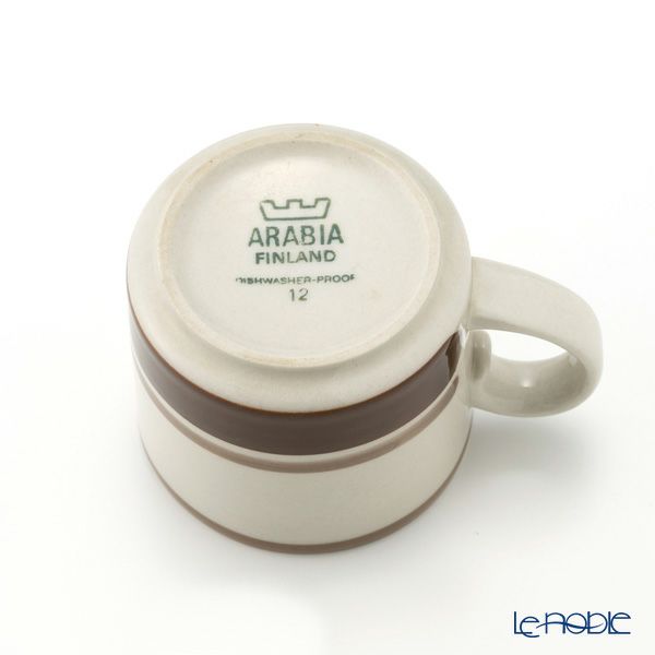 【1点限り】北欧ヴィンテージ アラビア（ARABIA） ピルッティ／Pirtti コーヒーカップ＆ソーサー 02