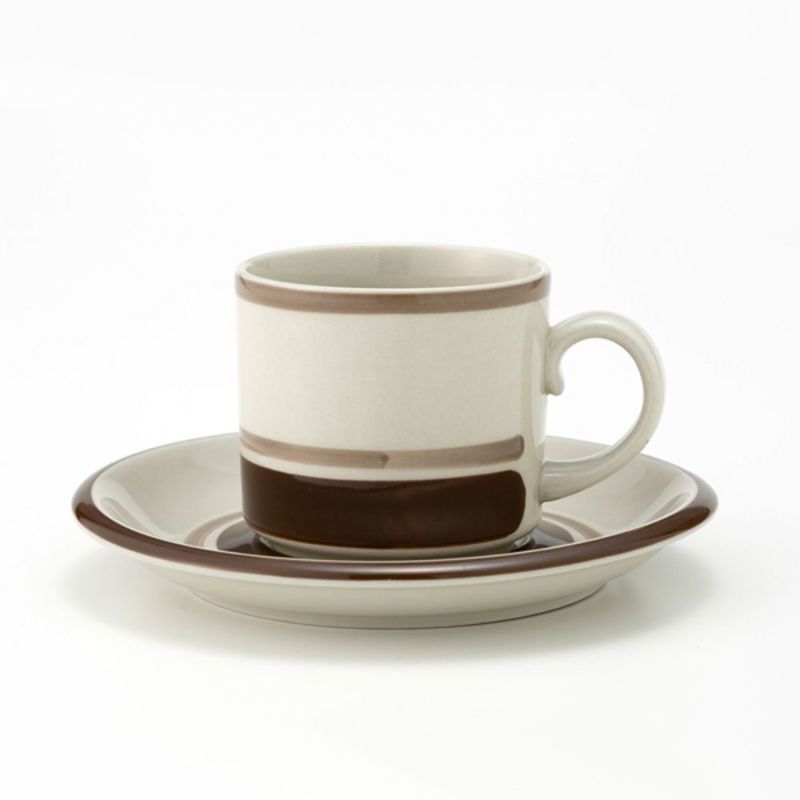 【1点限り】北欧ヴィンテージ アラビア（ARABIA） ピルッティ／Pirtti コーヒーカップ＆ソーサー 02