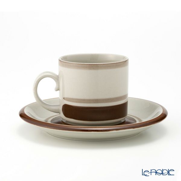 【1点限り】北欧ヴィンテージ アラビア（ARABIA） ピルッティ／Pirtti コーヒーカップ＆ソーサー 03