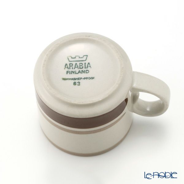 【1点限り】北欧ヴィンテージ アラビア（ARABIA） ピルッティ／Pirtti コーヒーカップ＆ソーサー 03