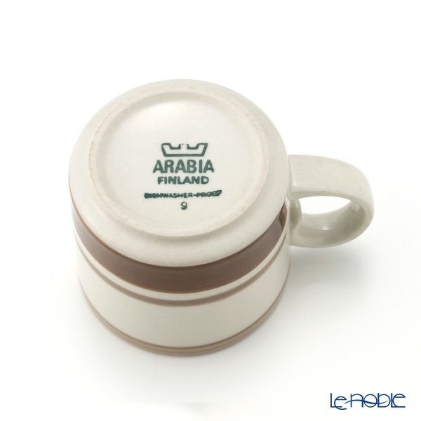 【1点限り】北欧ヴィンテージ アラビア（ARABIA） ピルッティ／Pirtti コーヒーカップ＆ソーサー 05