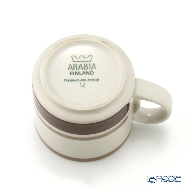 【1点限り】北欧ヴィンテージ アラビア（ARABIA） ピルッティ／Pirtti コーヒーカップ＆ソーサー 06