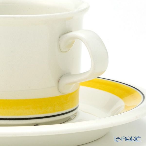 【1点限り】北欧ヴィンテージ アラビア（ARABIA） ファエンツァ／Faenza ティーカップ＆ソーサー 01