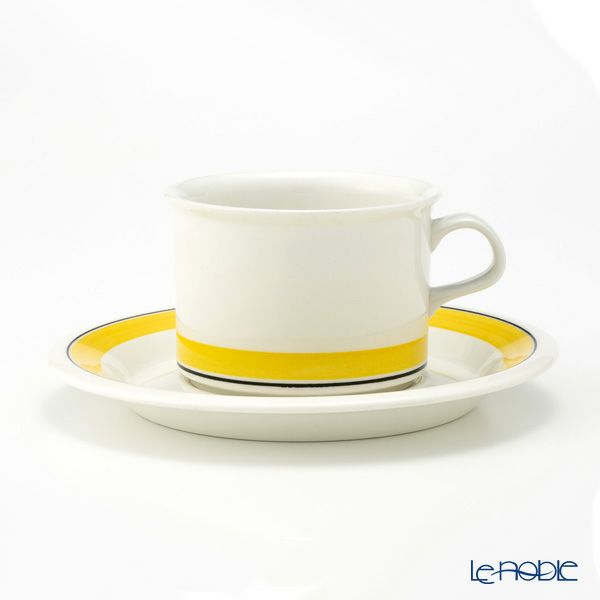 【1点限り】北欧ヴィンテージ アラビア（ARABIA） ファエンツァ／Faenza ティーカップ＆ソーサー 02