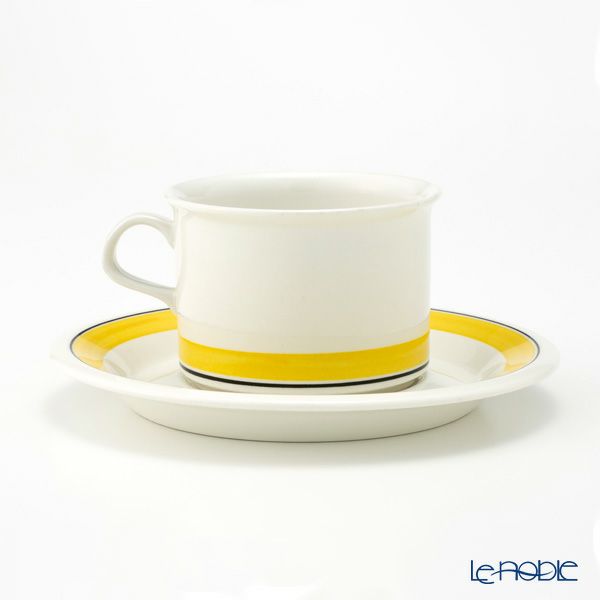 【1点限り】北欧ヴィンテージ アラビア（ARABIA） ファエンツァ／Faenza ティーカップ＆ソーサー 02