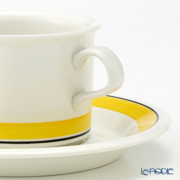 【1点限り】北欧ヴィンテージ アラビア（ARABIA） ファエンツァ／Faenza ティーカップ＆ソーサー 02