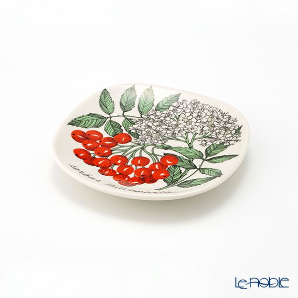 【1点限り】北欧ヴィンテージ アラビア（ARABIA） ボタニカ（オーキュパリア）／Botanica ウォールプレート