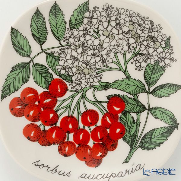 【1点限り】北欧ヴィンテージ アラビア（ARABIA） ボタニカ（オーキュパリア）／Botanica ウォールプレート