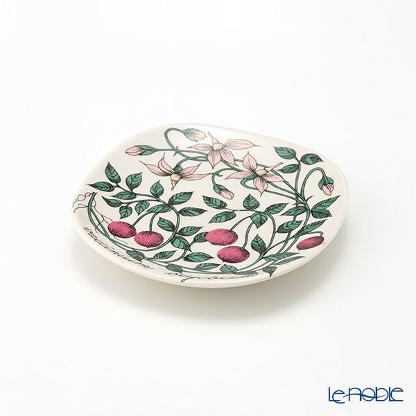 【1点限り】北欧ヴィンテージ アラビア（ARABIA） ボタニカ（クランベリー）／Botanica ウォールプレート