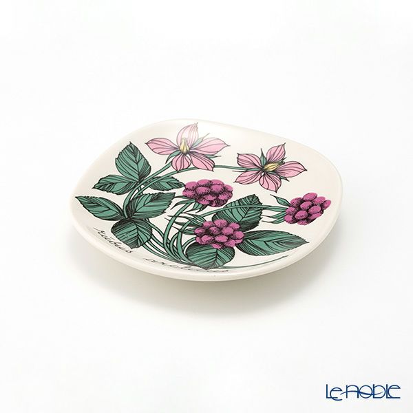 【1点限り】北欧ヴィンテージ アラビア（ARABIA） ボタニカ（チシマイチゴ）／Botanica ウォールプレート