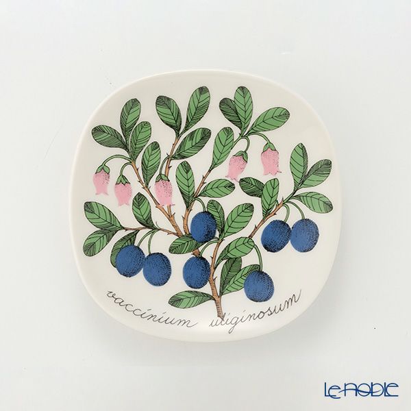 【1点限り】北欧ヴィンテージ アラビア（ARABIA） ボタニカ（ビルベリー）／Botanica ウォールプレート