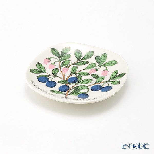 【1点限り】北欧ヴィンテージ アラビア（ARABIA） ボタニカ（ビルベリー）／Botanica ウォールプレート