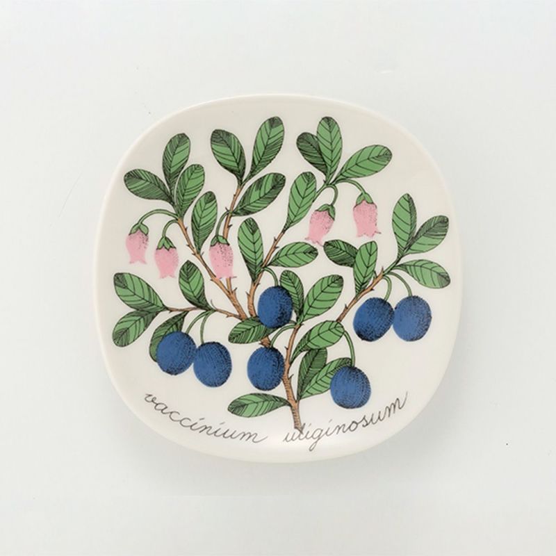 【1点限り】北欧ヴィンテージ アラビア（ARABIA） ボタニカ（ビルベリー）／Botanica ウォールプレート