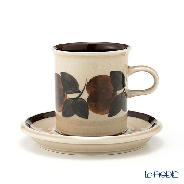 【1点限り】北欧ヴィンテージ アラビア（ARABIA） ルイージャ（ルイヤ）／Ruija コーヒーカップ＆ソーサー