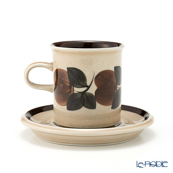 【1点限り】北欧ヴィンテージ アラビア（ARABIA） ルイージャ（ルイヤ）／Ruija コーヒーカップ＆ソーサー