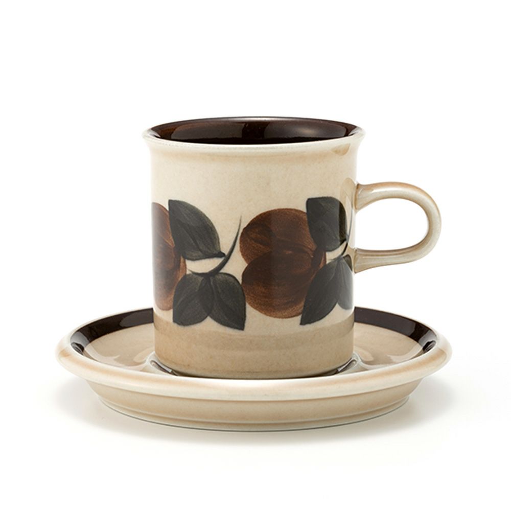 【1点限り】北欧ヴィンテージ アラビア（ARABIA） ルイージャ（ルイヤ）／Ruija コーヒーカップ＆ソーサー