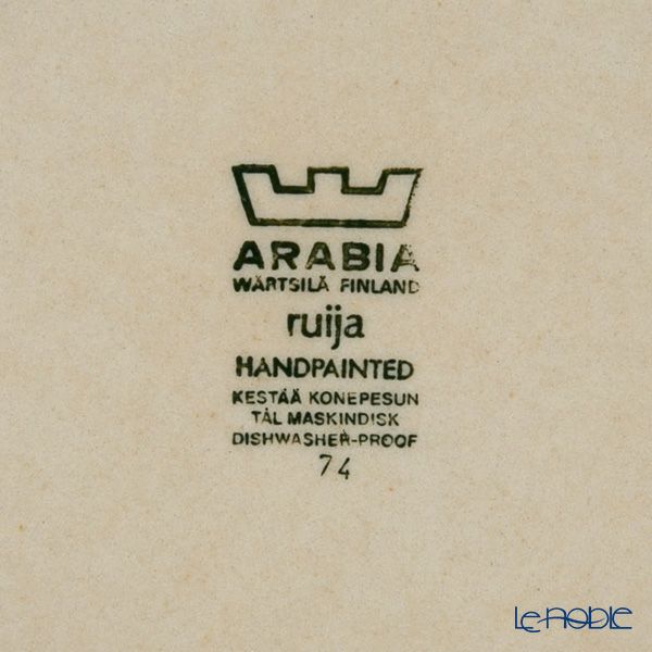 【1点限り】北欧ヴィンテージ アラビア（ARABIA） ルイージャ（ルイヤ）／Ruija プレート 20cm 01
