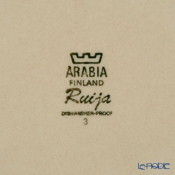 【1点限り】北欧ヴィンテージ アラビア（ARABIA） ルイージャ（ルイヤ）／Ruija プレート 20cm 03