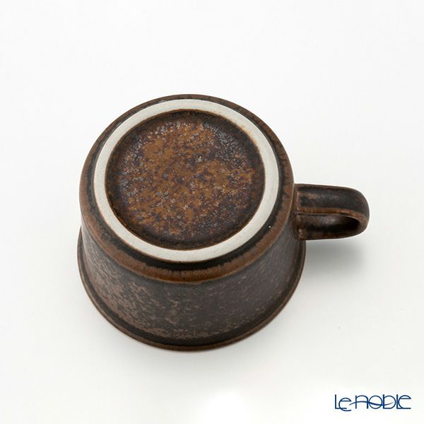 【1点限り】北欧ヴィンテージ アラビア（ARABIA） ルスカ／Ruska モカカップ＆ソーサー 01