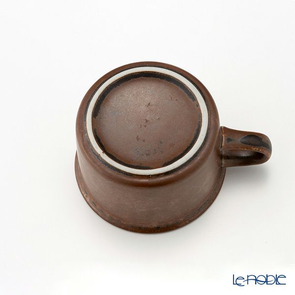 【1点限り】北欧ヴィンテージ アラビア（ARABIA） ルスカ／Ruska モカカップ＆ソーサー 02