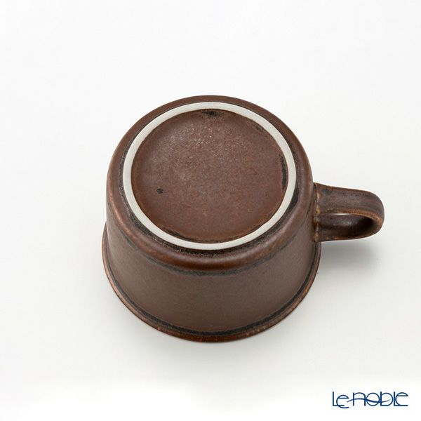 【1点限り】北欧ヴィンテージ アラビア（ARABIA） ルスカ／Ruska モカカップ＆ソーサー 04