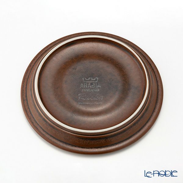 【1点限り】北欧ヴィンテージ アラビア（ARABIA） ルスカ／Ruska モカカップ＆ソーサー 05