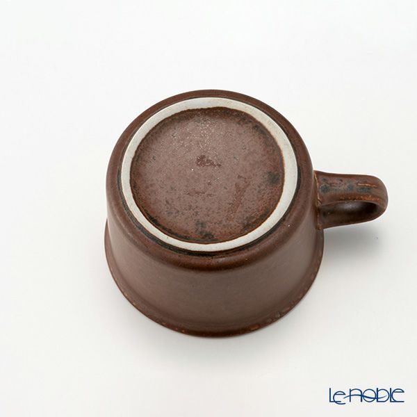 【1点限り】北欧ヴィンテージ アラビア（ARABIA） ルスカ／Ruska モカカップ＆ソーサー 06