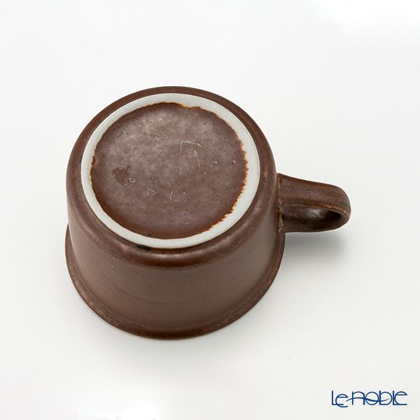 【1点限り】北欧ヴィンテージ アラビア（ARABIA） ルスカ／Ruska モカカップ＆ソーサー 07