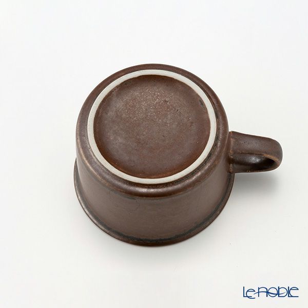 【1点限り】北欧ヴィンテージ アラビア（ARABIA） ルスカ／Ruska モカカップ＆ソーサー 08