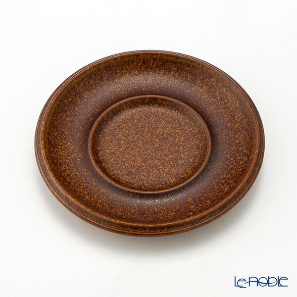 【1点限り】北欧ヴィンテージ アラビア（ARABIA） ルスカ／Ruska モカカップ＆ソーサー 09