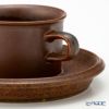 【1点限り】北欧ヴィンテージ アラビア（ARABIA） ルスカ／Ruska モカカップ＆ソーサー 09