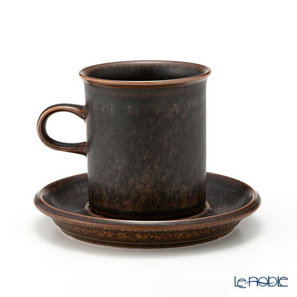 【1点限り】北欧ヴィンテージ アラビア（ARABIA） ルスカ／Ruska コーヒーカップ＆ソーサー 02