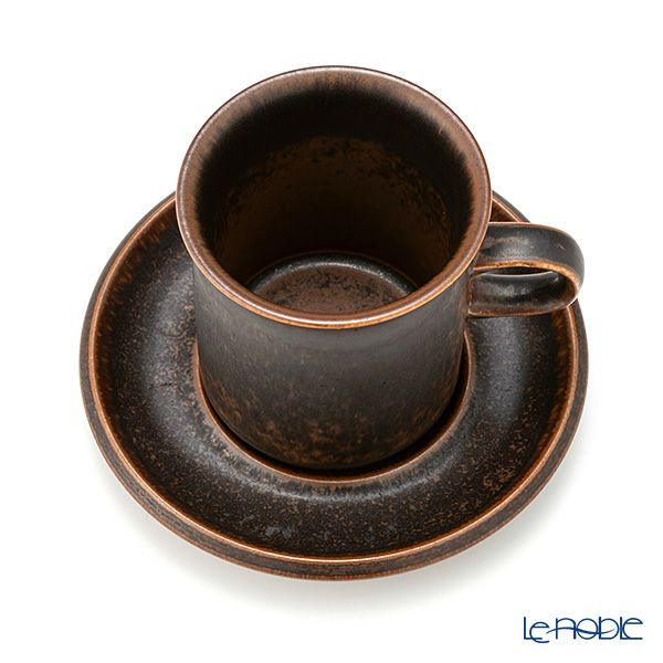 【1点限り】北欧ヴィンテージ アラビア（ARABIA） ルスカ／Ruska コーヒーカップ＆ソーサー 02