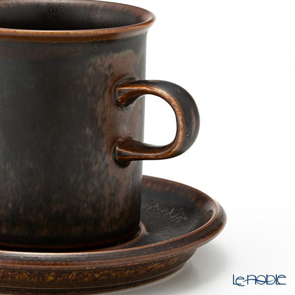 【1点限り】北欧ヴィンテージ アラビア（ARABIA） ルスカ／Ruska コーヒーカップ＆ソーサー 02