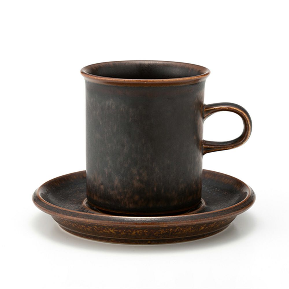 【1点限り】北欧ヴィンテージ アラビア（ARABIA） ルスカ／Ruska コーヒーカップ＆ソーサー 02