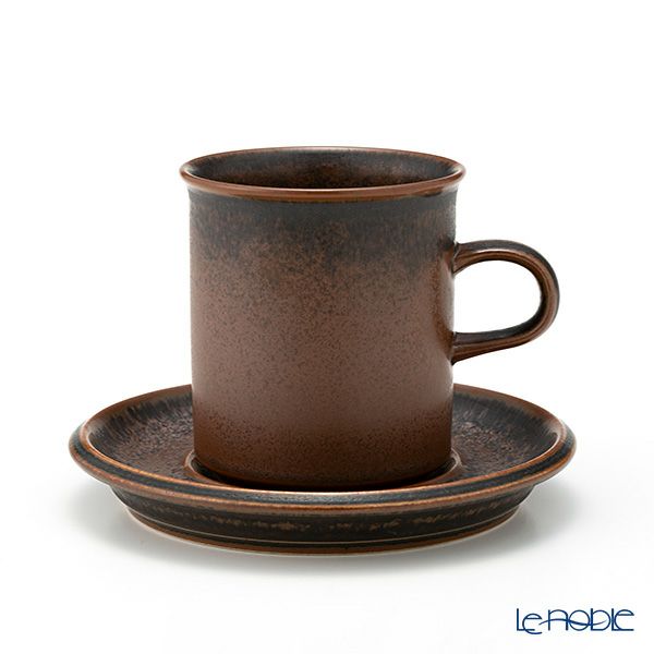 【1点限り】北欧ヴィンテージ アラビア（ARABIA） ルスカ／Ruska コーヒーカップ＆ソーサー 03