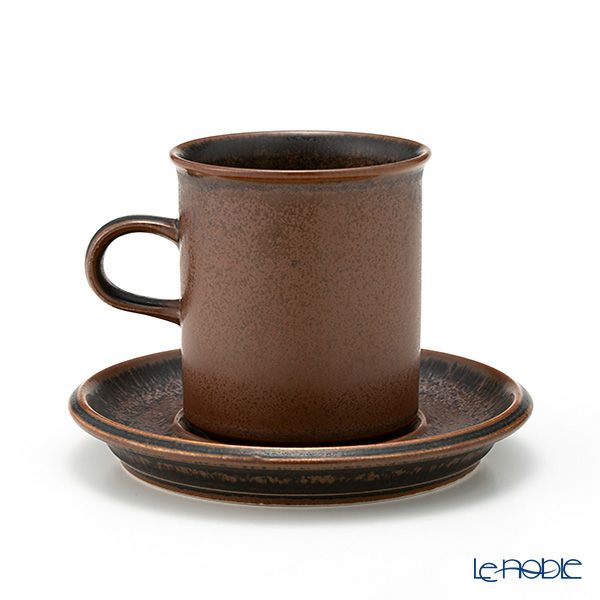 【1点限り】北欧ヴィンテージ アラビア（ARABIA） ルスカ／Ruska コーヒーカップ＆ソーサー 03