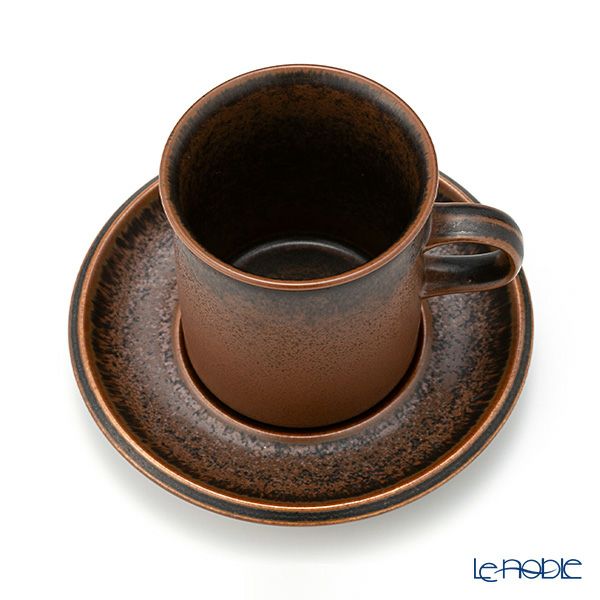 【1点限り】北欧ヴィンテージ アラビア（ARABIA） ルスカ／Ruska コーヒーカップ＆ソーサー 03