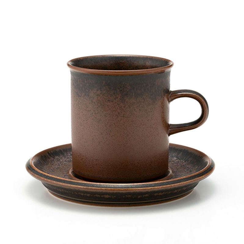 【1点限り】北欧ヴィンテージ アラビア（ARABIA） ルスカ／Ruska コーヒーカップ＆ソーサー 03