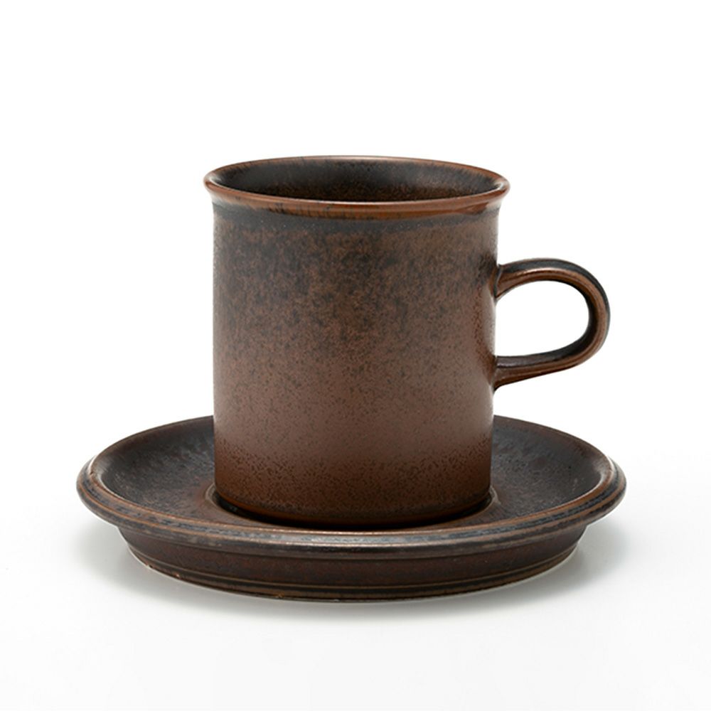 【1点限り】北欧ヴィンテージ アラビア（ARABIA） ルスカ／Ruska コーヒーカップ＆ソーサー 04