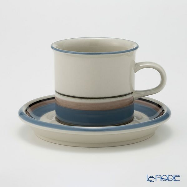 【1点限り】北欧ヴィンテージ アラビア（ARABIA） ウートゥア／Uhtua コーヒーカップ＆ソーサー 01