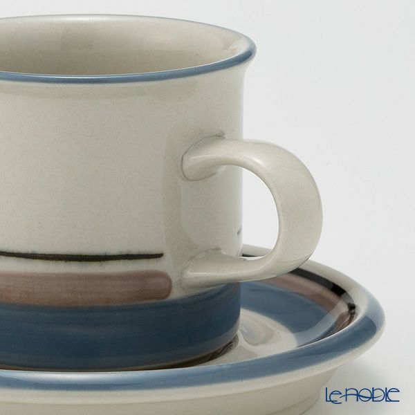 【1点限り】北欧ヴィンテージ アラビア（ARABIA） ウートゥア／Uhtua コーヒーカップ＆ソーサー 01