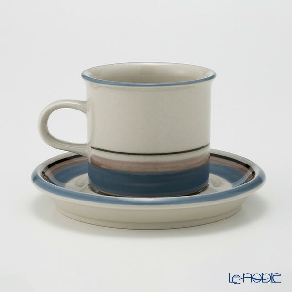 【1点限り】北欧ヴィンテージ アラビア（ARABIA） ウートゥア／Uhtua コーヒーカップ＆ソーサー 02