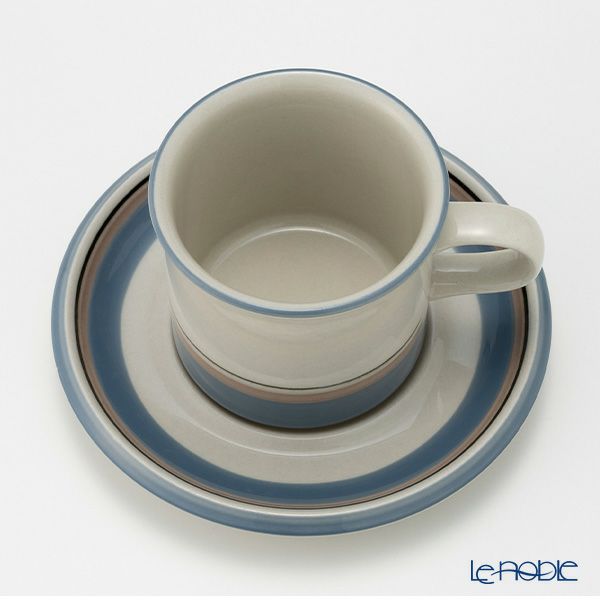 【1点限り】北欧ヴィンテージ アラビア（ARABIA） ウートゥア／Uhtua コーヒーカップ＆ソーサー 02