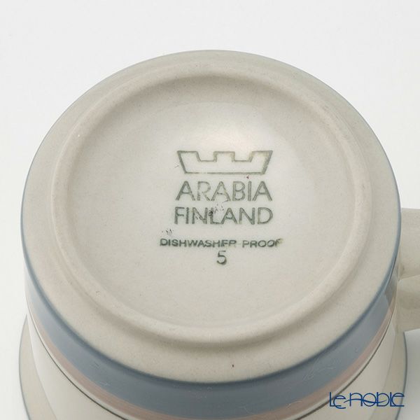 【1点限り】北欧ヴィンテージ アラビア（ARABIA） ウートゥア／Uhtua コーヒーカップ＆ソーサー 02